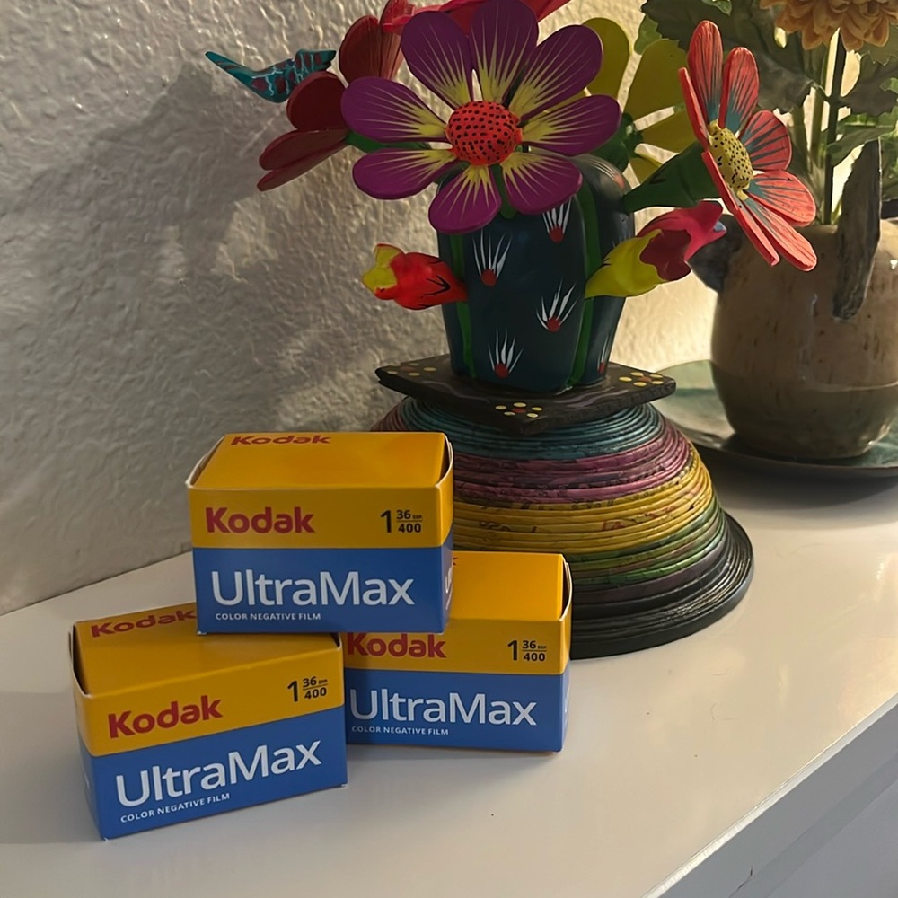 Kodak UltraMax color negative film - 3 rolls